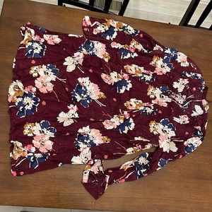 Old Navy Floral Dress - XL Tall, but fits more like a standard XL